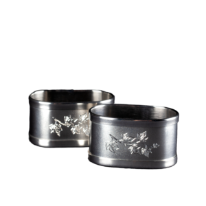 Servettring slät kant gravyr